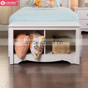 2 Cube Solid Wood Bench Shoe Stool Shoe Rack Hot Sale Home Living Room Wooden Storage Bench thumbnail-1