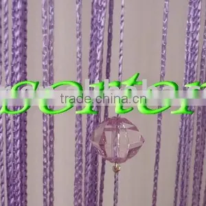 *Sorter's Purple Fringe Curtain for Room Divider thumbnail-1