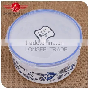 High Quality Round Plastic Storage Box / Airtight Preserving Box /Crisper thumbnail-2