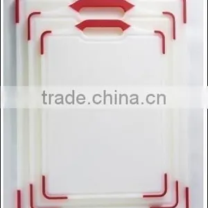 Kitchen Plastic Cutting Board Set Plastic Chopping Board Set With Holder thumbnail-2