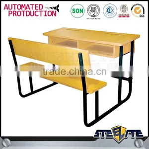 Two Person Study Table for Kids Used School Desks for Sale thumbnail-3