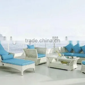 Garden Sofa/Sofa Bed/Wicker/Patio Furniture/Garden Outdoor Rattan Sofa Set (BF10-R99) thumbnail-1