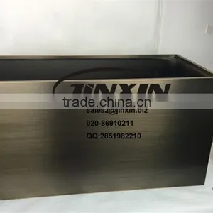 JINXIN Stainless Steel Planter Box Stainless Steel Flower Pot Antique Bronze Polish thumbnail-2