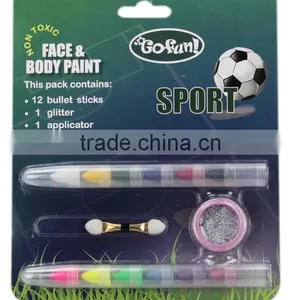 OEM Colorful Paint for Body and Face Camouflage Face Paint thumbnail-3