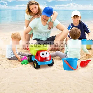 Mini Cheap Hot Wholesale Plastic Pool Toy Set&sand Toy Truck for Children thumbnail-5
