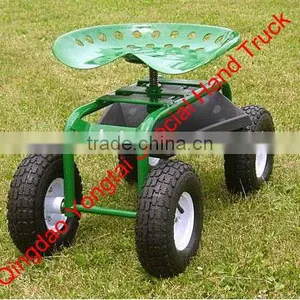 Rolling 4 Wheeled Garden Work Seat thumbnail-5