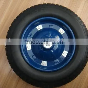 3.25/3.00-8 Steel Rim Wheelbarrow Wheels thumbnail-1