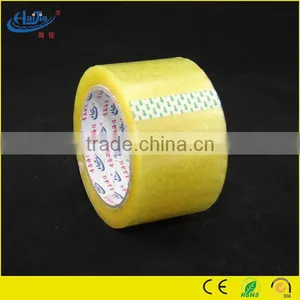 Christmas Hot Sale Yellowish Bopp Packing Tape/solvent Based Acrylic Yellow Bopp Tape thumbnail-2