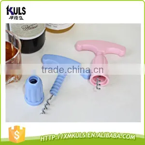 Colorful Factory Price Plastic Bottle Opener Corkscrew Wine Bottle Opener thumbnail-2