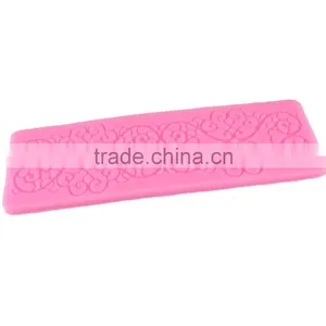 Strip of Fondant Lace Silicone Mold Printing Tool DIY Baking Cake Lace Heart-shaped Tool 1688 Agent thumbnail-2