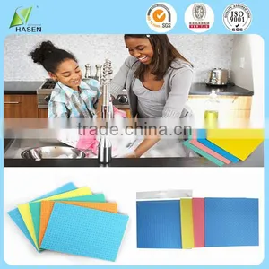 Eco-friendly Cheap Cellulose Printed Dishcloth thumbnail-1