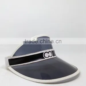 The New PVC Plastic Empty Hat Summer Travel Sunscreen Hat Male and Female Leisure Tourism Hat thumbnail-2