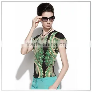 2014 Newest Design Individual Digital Printing Silk Skirt thumbnail-1