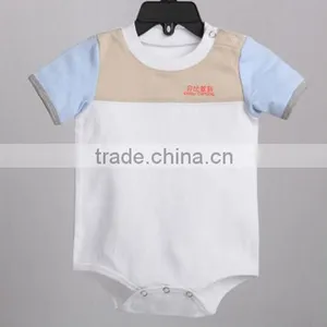 100% Cotton Comfortable Fit Baby Boy Rompers Wholesale thumbnail-1