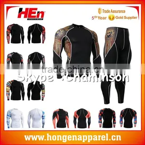 Sublimation Custom Printed Mens Rash Guard thumbnail-2