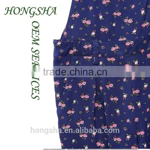 Wholesale Children's Boutique Clothing Floral Rush Overalls Frocks Designs 2016 HSD7377 thumbnail-5
