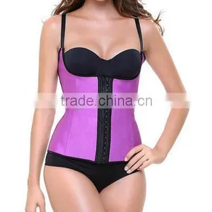 Sexy Latex Waist Trainer,hot Underwear Corset Bustier Shapers thumbnail-3