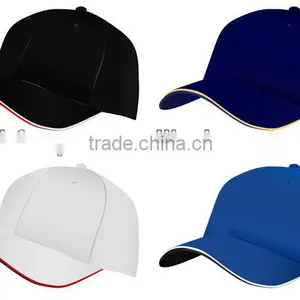 Fashion Plain Blank 6 Panel Baseball Cap / Cheap Baseball Cap Wholesale thumbnail-1