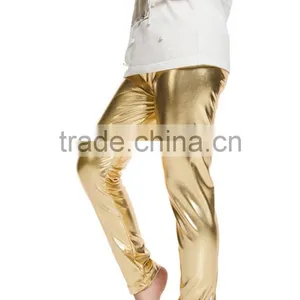 2016 Newest Hot Selling Top Quality Design Imitation Leather Leggins Fitness Baby Leggings Sweet Child Pants thumbnail-5