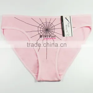 Hot Selling Girls Briefs Pretty Printing Women Underwear Breathable Cotton Ladies Panties thumbnail-2