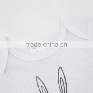 2017 Cute Design Girl Clothes 100% Cotton Baby Summer Clothes For Sleeveless thumbnail-3