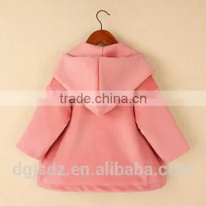 Korean Children's Clothing for Girls Velvet Added Jacket Vintage Art Coat 88018 thumbnail-3