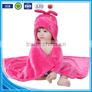 Competitive Price Snuggle Cotton Velour Animals Baby Hooded Towel Wholesales thumbnail-1