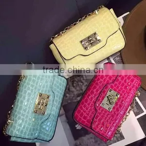 DY0090Z Europea Retro Snakeskin Chain Mini Bag thumbnail-2