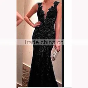 Walson Latest Fashion Elegant Blue Slim Girl Prom Dresses thumbnail-2