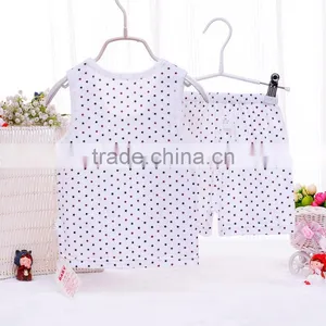Wholesales Summer Cotton Sleeveless Boys Kids Clothes Clothing Set thumbnail-2