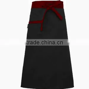 Hotel Kitchen Promotional Advertising Terylene Black Half-length Work Order Processing Custom Logo Manufacturers Wholesale Apron thumbnail-3