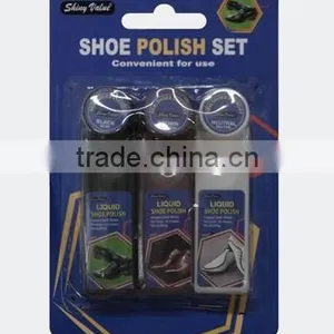 3 Pcs 25ml Waxed Long Lasting Shine Liquid Shoe Polish thumbnail-1