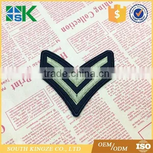 Military Patch Stripes on Clothes Embroidered Cloth Parches for Clothing Applique Stickers thumbnail-2