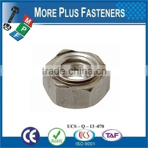 Made in Taiwan DIN 929 Hexagon Weld Nut DIN 929 thumbnail-3