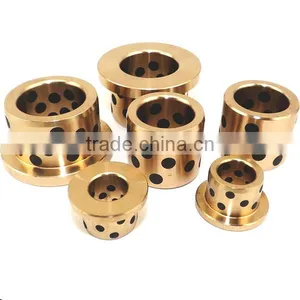 Self-lubricating Graphite Bronze Bushing Bearing thumbnail-1