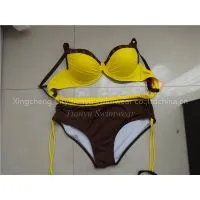 New Arrival Swimwear Bikini Set Cheap Bathing Suit Big Size Popular Bikini thumbnail-1
