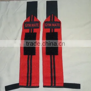 Heavy Duty Weightlifting Wrist Wraps GYM MATE thumbnail-3