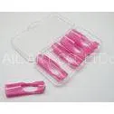 Nail Art Tools Pink Plastic Nail Form for Acrylic UV Gel Nail Tip Extension thumbnail-1
