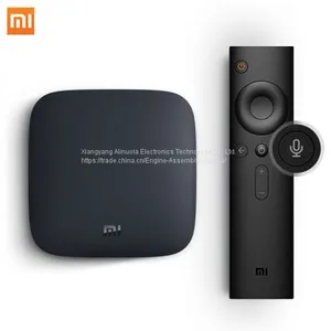 Original Xiaomi TV BOX 3 60fps Amlogic Quad Core Xiaomi Mi Tv Box 3 2GB 2.4/ 5G WIFI Google Cast Netflix Media Player thumbnail-2