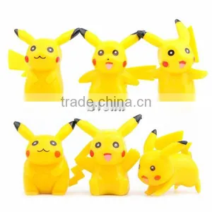 (New Model) SV-PM008 Pokemon Toy, 6pcs/set Pokemon go Pikachu Action Figure Mini Toy Wholesale thumbnail-1