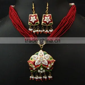 Indian Beaded Jewelry Beaded Fashion Jewelry thumbnail-1