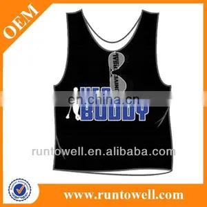 Custom 100% Polyester Lacrosse Pinnies, Sublimation Lacrosse Vest thumbnail-1
