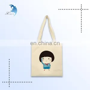 Custom Logo With Well Designed Cotton Handbag Textile Printing Cotton Bag for Sale thumbnail-2