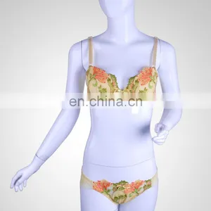 China Wholesale Embroidered High Cut Girl Undewear thumbnail-2