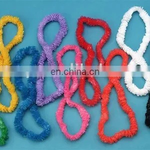 Hot Sell Plastic Hawaii Lei Necklace thumbnail-1