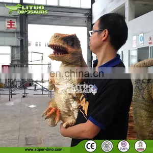 Animatronic Artificial Realistic T-rex Dinosaur Hand Puppets thumbnail-5