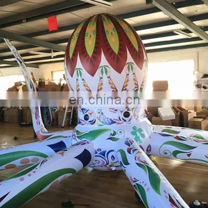 New Christmas Wedding Party LED Light Decoration Inflatable Jellyfish for Sale thumbnail-1