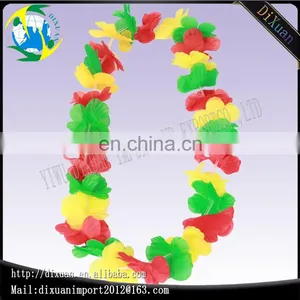 Natural Wreath Lei Flower Garland Polyester thumbnail-1