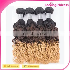 Brazilian 5A Double Weft Ombre Loose Wave 100 Human Hair Brands thumbnail-5