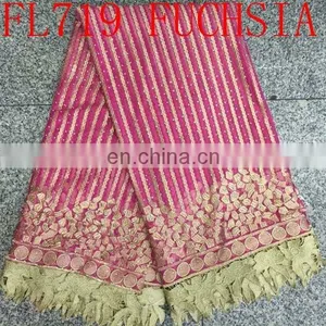 High Quality Swiss Voile Lace Fabric(FL719) African Wedding Lace Fabric thumbnail-1